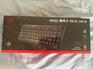 Teclado ROG ACE HFX 65% Negro
