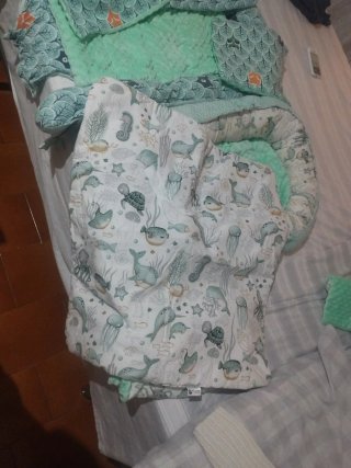 Nidos para bebé con estampado marino