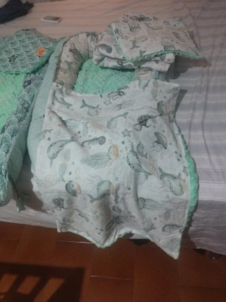 Nidos para bebé con estampado marino