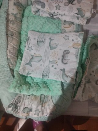 Nidos para bebé con estampado marino