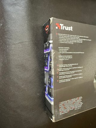 Teclado Gaming Trust GXT Torac RGB LED