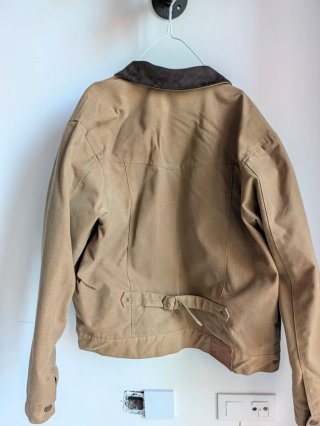 Chaqueta P&CO Beige y Marrón