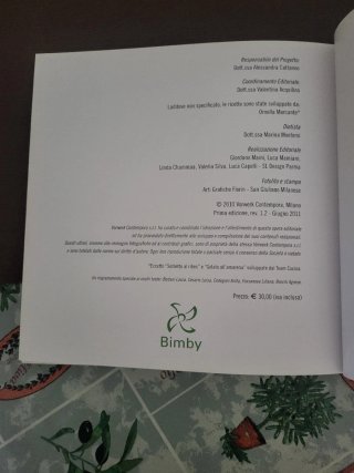 Libro originale Bimby