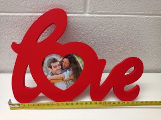 Cornice portafoto Love con cuore
