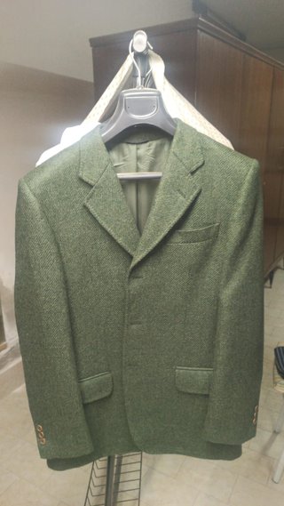Giacca uomo verde
