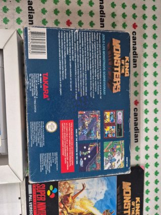 King of the Monsters Super Nintendo