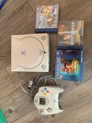 Consola Sega Dreamcast Blanca + Juegos