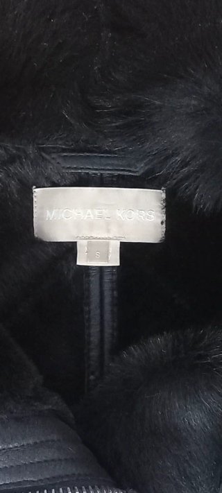 Cazadora Piel Negra con Pelo