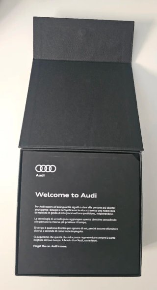 Clessidra Audi gadget originale NUOVO