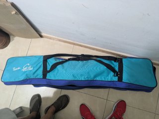 Cañas de pescar con carretes