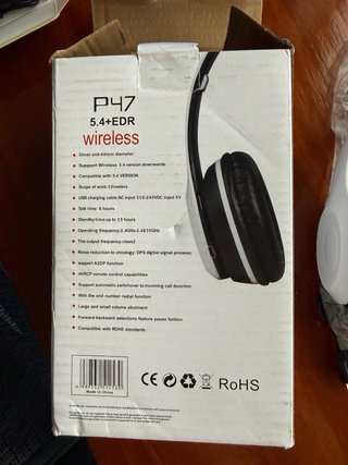Cascos Inalambricos P47 Bluetooth