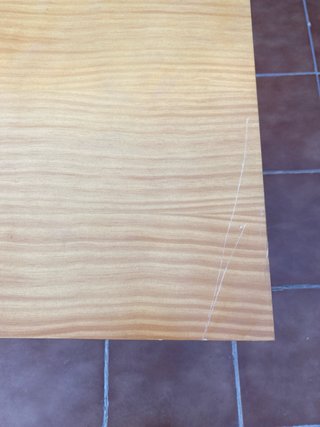 Cómoda de madera con 2 cajones