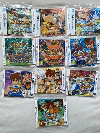 Lote di copertine Inazuma Eleven NDS/3DS (senza gioco)