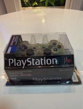 Mando Dual Shock Crystal Playstation PS1 Blister