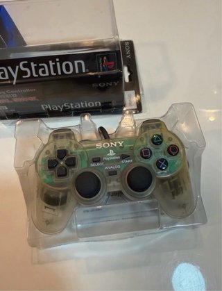 Mando Dual Shock Crystal Playstation PS1 Blister