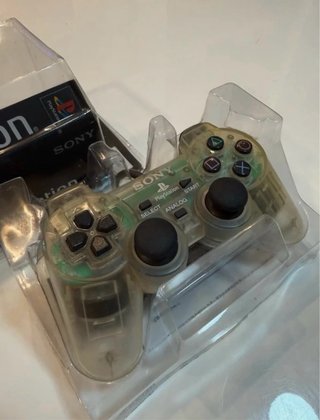 Mando Dual Shock Crystal Playstation PS1 Blister
