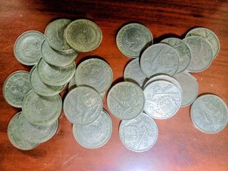 27 Monedas 25 Pesetas España