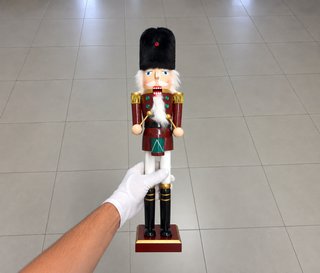 Cascanueces navideño con tambor (Nuevo)