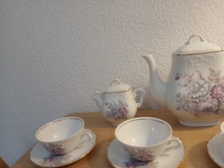 Juego de Té/Café Vintage Vista Alegre - IMPECABLE