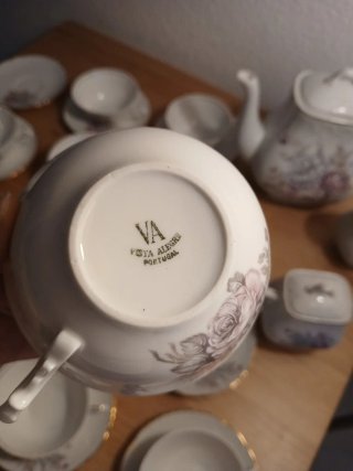 Juego de Té/Café Vintage Vista Alegre - IMPECABLE