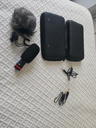 Micrófono para cámara y accesorios