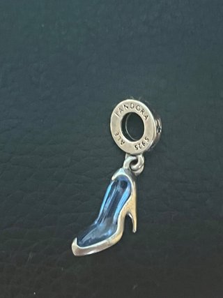 Charm Pandora Zapato Cenicienta Disney Azul