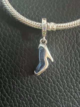 Charm Pandora Zapato Cenicienta Disney Azul