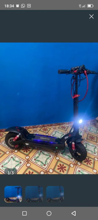 Patinete para reparar