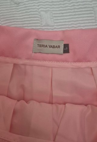 Falda Teria Yabar rosa fiesta