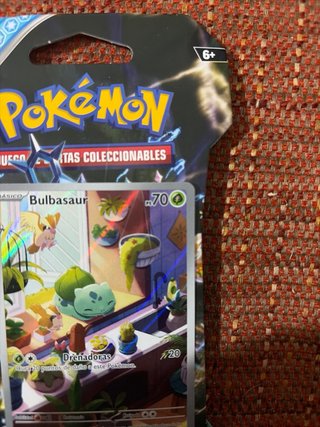 Carta Pokémon Bulbasaur 143/142