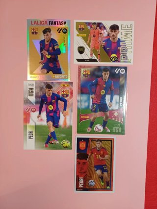 Cromos Pedri La Liga Fantasy Panini