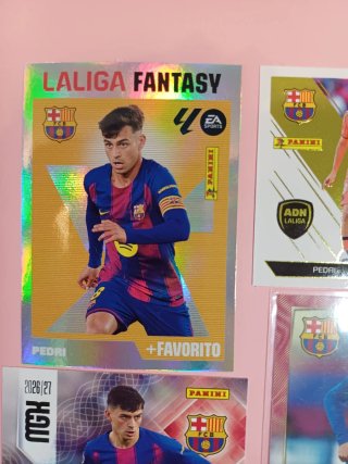 Cromos Pedri La Liga Fantasy Panini
