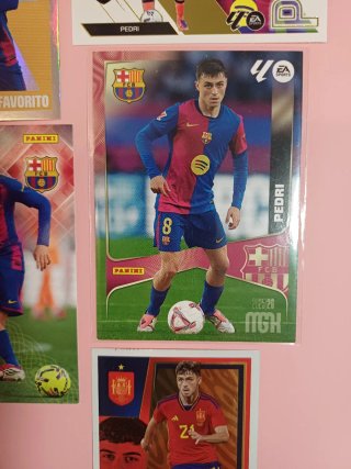 Cromos Pedri La Liga Fantasy Panini