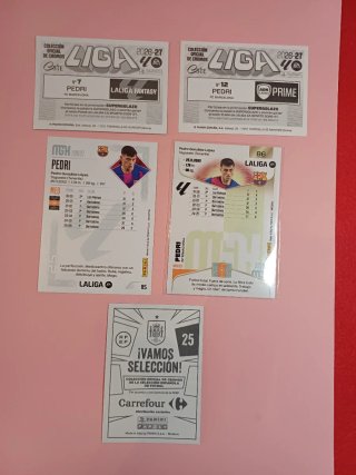 Cromos Pedri La Liga Fantasy Panini