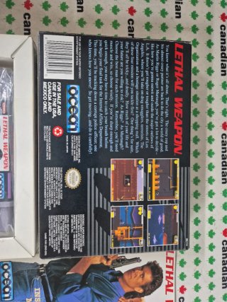 Lethal Weapon Super Nintendo