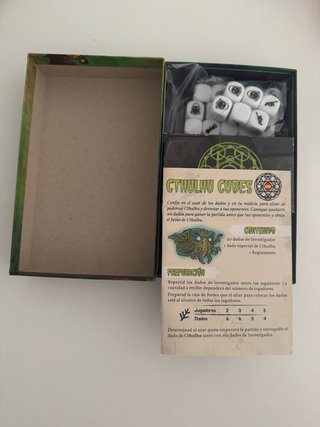 Cthulhu Cubes - Juego de mesa