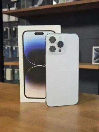 IPHONE 14 PRO MAX 1TB PLATA BATE. 100%