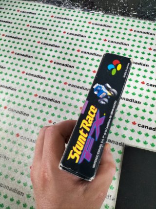 Stunt Race FX Super Nintendo PAL