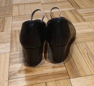Zapatos de baile flamenco negros talla 35