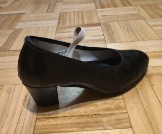 Zapatos de baile flamenco negros talla 35