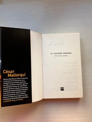 Libro El viajero perdido