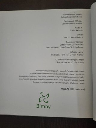 Un due tre, invitiamo! Libro Bimby