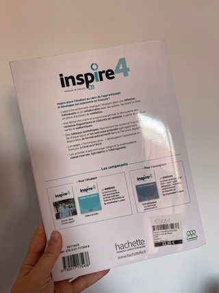 Nuevo Inspire 4 B2 Livre de l'élève frances