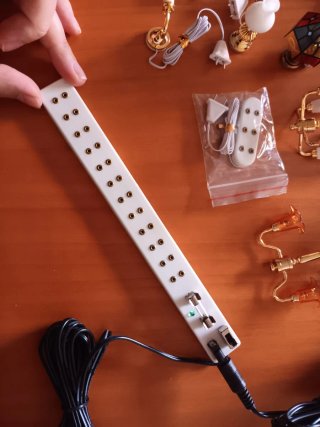 Lote luces/lámparas para casa Muñecas/Maquetas