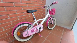 Bicicleta infantil 16 niña