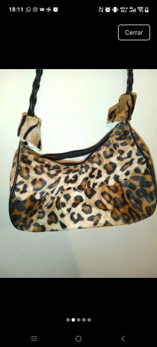 Bolso leopardo pequeño