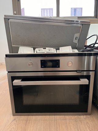 Horno Microondas 45cm Acero Inoxidable