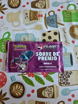 Sobre Play Pokémon Serie 9 Castellano TCG