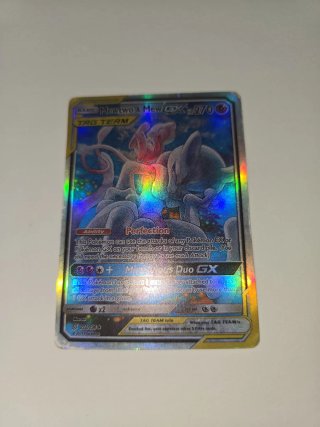 Carta Pokémon Mewtwo & Mew GX TAG TEAM