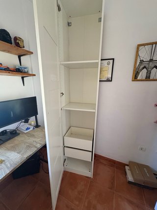 Estructura armario Ikea PAX 50x36x236